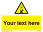 WV5130: Custom Falling Objects Sign