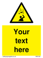 WV5130: Custom Falling Objects Sign