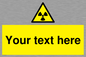 WV5131: Custom Radioactive Material Sign