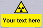 WV5131: Custom Radioactive Material Sign