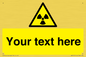 WV5131: Custom Radioactive Material Sign