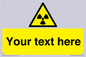 WV5131: Custom Radioactive Material Sign