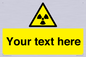 WV5131: Custom Radioactive Material Sign