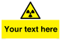 WV5131: Custom Radioactive Material Sign