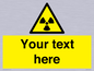 WV5131: Custom Radioactive Material Sign