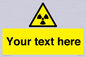 WV5131: Custom Radioactive Material Sign