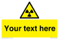 WV5131: Custom Radioactive Material Sign