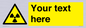 WV5131: Custom Radioactive Material Sign