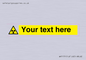 WV5131: Custom Radioactive Material Sign