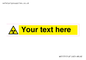 WV5131: Custom Radioactive Material Sign