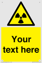 WV5131: Custom Radioactive Material Sign