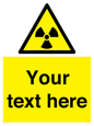 WV5131: Custom Radioactive Material Sign
