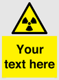 WV5131: Custom Radioactive Material Sign