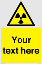 WV5131: Custom Radioactive Material Sign