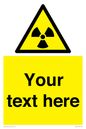 WV5131: Custom Radioactive Material Sign