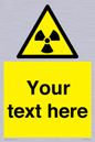WV5131: Custom Radioactive Material Sign