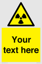 WV5131: Custom Radioactive Material Sign