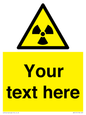 WV5131: Custom Radioactive Material Sign