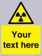WV5131: Custom Radioactive Material Sign