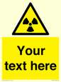WV5131: Custom Radioactive Material Sign