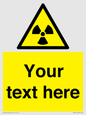 WV5131: Custom Radioactive Material Sign