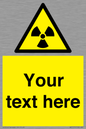 WV5131: Custom Radioactive Material Sign