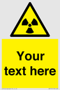 WV5131: Custom Radioactive Material Sign