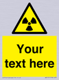 WV5131: Custom Radioactive Material Sign