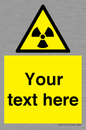 WV5131: Custom Radioactive Material Sign