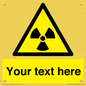WV5131: Custom Radioactive Material Sign