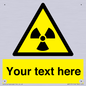 WV5131: Custom Radioactive Material Sign