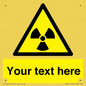 WV5131: Custom Radioactive Material Sign