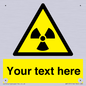 WV5131: Custom Radioactive Material Sign