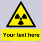 WV5131: Custom Radioactive Material Sign
