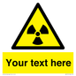 WV5131: Custom Radioactive Material Sign