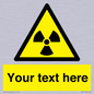 WV5131: Custom Radioactive Material Sign