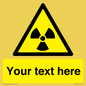 WV5131: Custom Radioactive Material Sign
