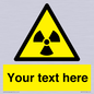 WV5131: Custom Radioactive Material Sign
