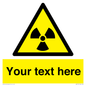 WV5131: Custom Radioactive Material Sign