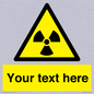WV5131: Custom Radioactive Material Sign
