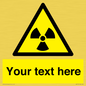 WV5131: Custom Radioactive Material Sign