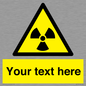WV5131: Custom Radioactive Material Sign