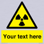 WV5131: Custom Radioactive Material Sign