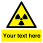 WV5131: Custom Radioactive Material Sign
