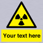WV5131: Custom Radioactive Material Sign