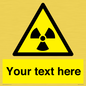 WV5131: Custom Radioactive Material Sign