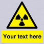 WV5131: Custom Radioactive Material Sign