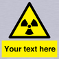 WV5131: Custom Radioactive Material Sign