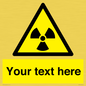 WV5131: Custom Radioactive Material Sign