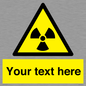 WV5131: Custom Radioactive Material Sign